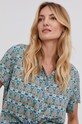 Answear Lab Bluzka B42058.1.KR turkusowy