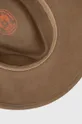 brązowy Answear Lab kapelusz wełniany