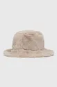 μπεζ Καπέλο από οικολογική γούνα Answear Lab Γυναικεία