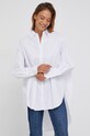 Answear Lab cămașă din bumbac alb P32.AJ