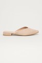 Šľapky Answear.LAB Ciaodea textilný béžová 2F6P9742.1.DA