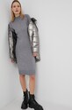 Jakna Answear.LAB 1532.2.AJ srebrna WW22