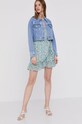 Answear Lab geacă din denim V101.1.DA albastru WZ21