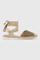 zielony Answear Lab espadryle Damski