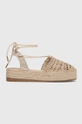 beżowy Answear Lab espadryle Damski