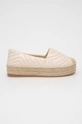 beżowy Answear Lab espadryle Damski