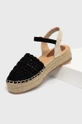 Answear Lab espadryle czarny