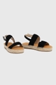 Answear Lab espadryle czarny