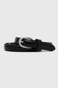 Answear Lab Curea de piele negru AK002.AJ