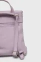 fialová Kožený ruksak Answear Lab