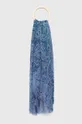 темно-синій Шарф з домішкою шовку Answear Lab Silk Blend Жіночий