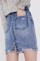 Answear Lab Spódnica jeansowa 100 % Bawełna