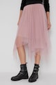 Φούστα Answear.LAB 2816.1.AJ ροζ WZ21