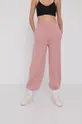 Answear Lab Spodnie różowy