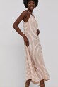 Šaty Answear.LAB Hand Crafted GK513MV8.1.KR béžová WZ21