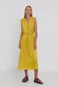 Šaty Answear Lab žltá