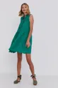 Answear Lab Sukienka bawełniana zielony