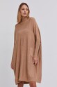 Šaty Answear.LAB hnedá H8350.AJ