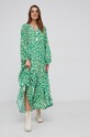 Answear Lab Sukienka WZ21.SUD0MH zielony WZ21