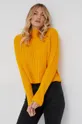 Answear Lab Sweter żółty