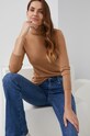 Answear Lab Sweter brązowy MG.209.3KR