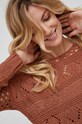 Answear Lab Sweter brązowy BIS.5.AJ