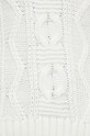 Answear Lab Sweter z domieszką wełny 4017.DA biały