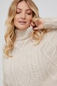 Answear Lab Sweter beżowy 2211202.DA