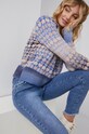 Answear Lab Sweter wełniany niebieski MC18882.1.AJ