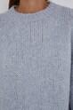 Answear Lab sweter z domieszką wełny M621005.1.AJ niebieski