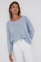Answear Lab Sweter z domieszką kaszmiru KA628838.AJ niebieski WZ21