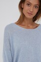 Answear Lab Sweter z domieszką kaszmiru niebieski KA628838.AJ