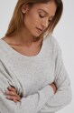 Answear Lab Sweter z domieszką kaszmiru KA628838.2.AJ szary