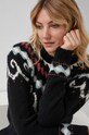 Answear Lab Sweter z domieszką wełny czarny P63.AJ