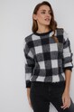 Answear Lab Sweter z domieszką wełny czarny AT7255.AJ
