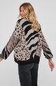 Answear Lab Sweter z domieszką wełny beżowy LU1121.AJ