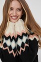 Answear Lab Sweter z domieszką wełny czarny 381133.AJ