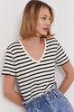 Answear Lab T-shirt biały WZ21.TSD02T