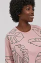 różowy Answear Lab T-shirt bawełniany