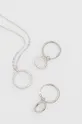 Ogrlica in uhani iz srebra Answear Lab  Srebro 925