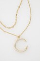 Accesorii Answear Lab colier de argint neckll14.DB aur