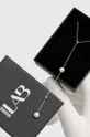 srebrna srebrna ogrlica Answear Lab X limitirana kolekcija SISTERHOOD Ženski