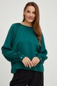 Answear Lab bluzka zielony F91544.WK