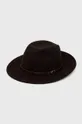 καφέ Μάλλινο καπέλο Answear Lab Γυναικεία
