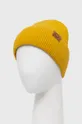Vlnená čiapka Answear Lab žltá