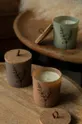 szary Answear Lab zestaw świec zapachowych 3-pack Unisex
