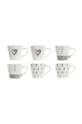 bijela Set šalica za espresso Answear Lab 6-pack Unisex
