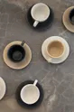 Set šalica za kavu s tanjurićima Answear Lab 3-pack  Porculan, Bambus