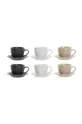 Set šalica za kavu s tanjurićima Answear Lab 3-pack Unisex