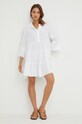 Answear.LAB vászon ruha G72002.W fehér WZ22